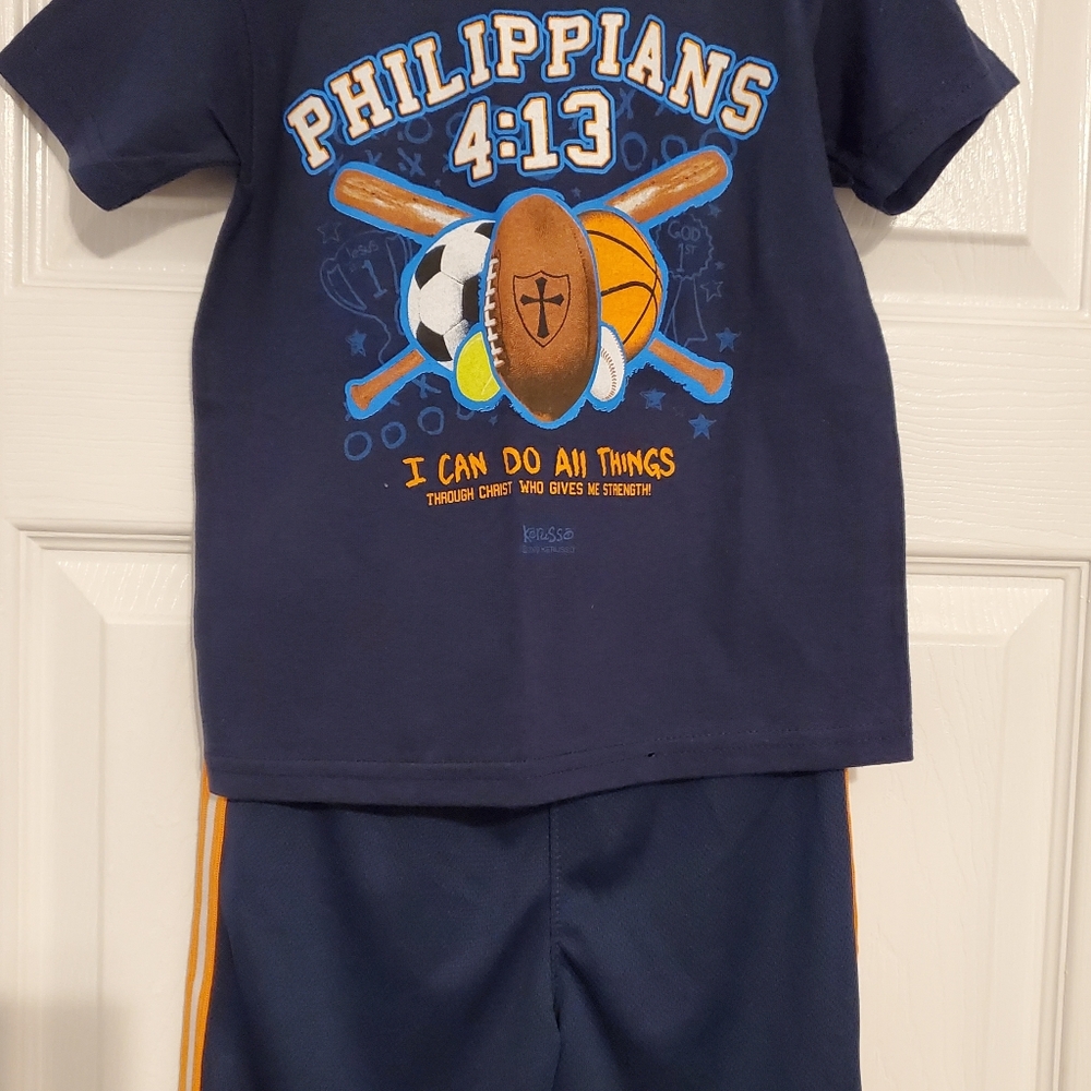 Navy 2-piece short set